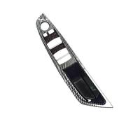 Generico Copertura maniglia Guida A Destra Accessori Auto RHD Maniglia Per Porta Interna Per Pannello Per Serie 5 F10 F11 F18 520 523(RHD black-a)