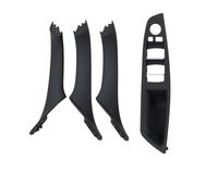 Generico Copertura maniglia Kit Maniglia Bracciolo Porta Interna Auto Volante Destro RHD Per Serie 5 F10 F11 520i 523i 525i 528i 535i(Style 2)