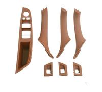 Generico Copertura maniglia Maniglie Per Porte Interne Auto Copertura Decorativa Interna Per Maniglia Della Porta Per Serie 5 F10 F11 F18 520i 523i 525i 528i 535i(Style 5-7pcs)