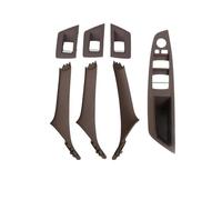 Generico Copertura maniglia Set Di 7 Maniglie Decorative Per Porte Interne Auto Pannello Interno Per Serie 5 F10 F18 523 525 528(RHD coffee)