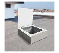 Generico Copertura per botola di Accesso al Tetto del lucernario, Finestra a Discesa per soffitta e seminterrato, 24x36 Pollici, 24x24 Pollici, 22x22 Pollici, 20x20 Pollici, Acciaio zincato Resistent