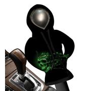 Generico Copertura Per Del Cambio Auto,Decorazione A Tema Teschio Creativa E Divertente,Copertura Per Pomello Del Cambio Auto - Per Stile Di Vita Divertente Personale Hobby Casa Espressione Di Guida