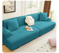 Generico Copertura per Divano Elasticizzata, Copripoltrona Universale, Protettore per Mobili, Copri Divano Anti-Pelucchi per Tutte Le Stagioni,Q,4Seater 235-300cm/93-118in