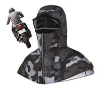 Generico Copertura per Il Viso Invernale | Cappuccio e Scaldacollo Antivento,Maschera per Testa - per Ciclismo all Aperto Campeggio sul Ghiaccio Motociclismo Pendolarismo Quotidiano Cantiere
