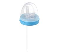 Generico Copertura per Lattine con Cannuccia - Coperture per Lattine di Succo | Tappi Protettori in Silicone Antigoccia Riutilizzabili con Cannuccia - Party all Aperto Viaggi