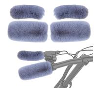 Generico Copertura Per Manubrio Di Scooter | Protezione Per Mani Morbida E Anti| Copertura Impermeabile Al E Calda,Adatto Per Scooter, Moto, ATV, Per La Guida In Inverno Ed Estate, Per Il Ciclismo