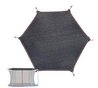 Genérico Copertura per ombrello trampolino: resistente al e all'usura, parasole per trampolino per parchi, parchi giochi, scuole, cortili posteriori, aziende pubbliche