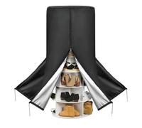 Generico Copertura per organizer per scarpe - Protezione per scarpiera | Scudo protettivo anti-UV impermeabile, involucro per espositore resistente ai, robusta giacca con cerniera, durevole per p