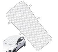 Generico Copertura per Parabrezza Contro La Neve | Telone Antivento a Mezza Copertura - per la Carrozzeria Auto | per l'Uso Quotidiano nel Clima Freddo per Garage Scuola Viaggi Vacanze e attività EST