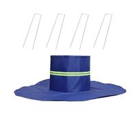 Generico Copertura per Radici D'albero - 100x35x30 Cm Protezione Isolante in Foglio di Alluminio 210D | Protezione per Piante da Esterno Regolabile | Arbusto per Tronco A Prova di Invernale Prato