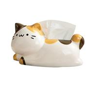 Generico Copertura Per Scatola Di - Scatola Di Per Gatti Dei Cartoni Animati | Dispenser Di Carta Per Il Viso Con Design A Forma Di Gatto | Porta Per Gattini | Piani Di Lavoro