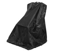 Generico Copertura Protettiva Nero Oxford 210d Pieghevole per Carrello Avvolgitubo da Giardino per Esterno e Prato