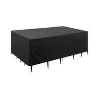 Generico Copertura Tavolo Esterno - Adatta Per Tavoli Quadrati E Rettangolari,Coperture Per Tavolo Impermeabili Per Mobili Da Esterno - Per Casa Al Mare Balcone Urbano Piscina Cortile Casa Vacanze