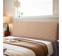 Generico Copertura Testiera Letto Elastico Motivo Geometrico Misura King Queen Protezione Elegante Per Arredo Camera Mobili Decorativi,F,100cm