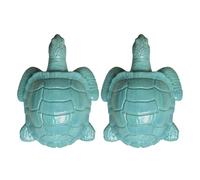 Generico Copertura Vite Water | 2 Pezzi Tappo A Forma di Tartaruga,Coperchi in Resina per Il Fondo del Water,per Sostituzione Hardware Serbatoio Interno Bagno Doccia RV Vasca da Bagno Campeggio