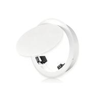 Generico Coperture di Ventilazione per intercapedini in Lega di Alluminio - Pannello di Accesso Rotondo per soffitto da 120 150 200 300 400 450 mm per cartongesso, Porte per soffitta, Porte