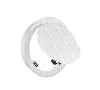Generico Coperture di Ventilazione per intercapedini in Lega di Alluminio - Pannello di Accesso Rotondo per soffitto da 120 150 200 300 400 450 mm per cartongesso, Porte per soffitta, Porte