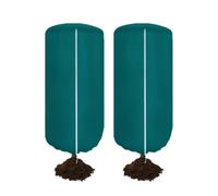 Generico Coperture per Piante per l'inverno - Avvolgimento per Il Freddo 120x180x1 cm, Giacca per Arbusti Riutilizzabile con Coulisse e Protezione con Cerniera | Transizione stagionale Notturna del '