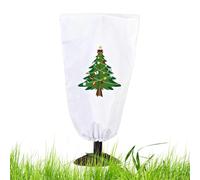 Generico Coperture Piante Invernali | Coperta Traspirante Barriera Neve,Design Natalizio Tessuto AntiProtezione dal per Piante - per Ortaggi Colture Frutta Arbusti Prato Albero Rosa Giardino