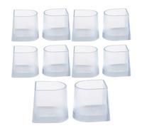 Generico Coperture Protettive per Tacchi Alti in Pvc Antiscivolo e Resistenti All'usura, 5 Paia Trasparenti di Taglia M come Regalo per Donne