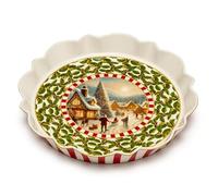 Generico Coppa rotonda Natale porcellana 23x3cm Palais Royal
