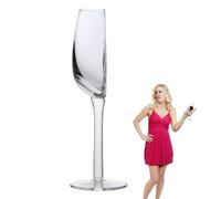 Generico Coppe per Champagne in | Bicchieri Da Vino Rosso 140 ml | Bicchieri Eleganti Con Stelo Lungo Per Compleanno Matrimonio Natale Famiglia Amici