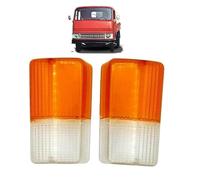 Generico COPPIA GEMME FRECCIA PLASTICHE FANALI ANTERIORI CORNICE AUTOCARRO ADATTO A OM 40, 50NC, 55, 65, 75, 80