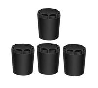 Generico Copri Canna da - Tappi per Canna in Silicone da 1,26x1,57 Pollici | Protezioni Flessibili Resistenti al Calore da 4 Pezzi - Il Diametro della Coda Mantiene Le Canne da al Sicuro