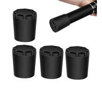 Generico Copri Canna da - Tappi per Canna in Silicone da 1,26x1,57 Pollici | Protezioni Flessibili Resistenti al Calore da 4 Pezzi - Il Diametro della Coda Mantiene Le Canne da al Sicuro