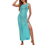 Generico Copri Costume Mare Donna,Copricostume Donna Mare, Copri Costume Sexy Kimono Senza Segni Abbronzatura Prendisole Costumi Summer Curvy Vestito Cover Up Piscina Dress Grün XL