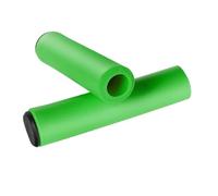 Generico Copri maniglia in silicone for bicicletta, materiale, spugna antiscivolo for mountain bike(Green one pair)