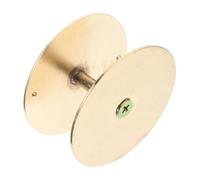 Generico Copri Maniglia Per Porta, 2 5/8", Piastra Di Copertura Del Foro Della Serratura Della Porta, Finitura Placcata Oro, Include Viti Per Il Catenaccio E Il Riempimento Del