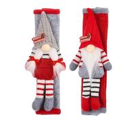 Generico Copri Maniglie per Frigorifero - 2 Pezzi Coprimaniglie Frigorifero Antiscivolo | Decorazioni Natale Per Casa Cucina Appartamento Spazio