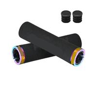 Generico Copri manubrio for bicicletta Antiscivolo Maniglia for bici accogliente Accessori for ciclismo in lega(Rainbow)
