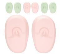 Generico Copri Orecchie Protezione Termica Resistente al Calore per Tintura Chioma in Silicone 4 Paia Design Confortevole per Uso Domestico Durante Permanente e Asciugatura