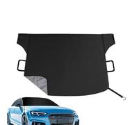 Generico Copri Parabrezza per Auto - Tessuto Oxford 190x111x1 cm | Protezione per Parabrezza da Neve con telone Spesso, antigelo, antighiaccio, Parasole | Camion SUV Berlina Daily Winter Outdoor