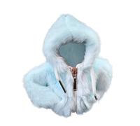 Generico Copri pomello del cambio, Copri pomello del cambio,Felpa con cappuccio per auto in peluche Felpa con cappuccio per auto - Copertura per Comoda copertura per la