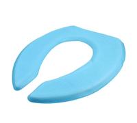 Generico Copri Tazza Wc in Eva Riutilizzabile e Resistente All'usura, Cuscino per Sedile Wc Spesso a Forma a U, e Traspirante, per Bagno Domestico Blu