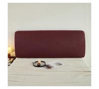 Generico Copri Testiera Elasticizzata, Copridivani Antipolvere For Letti Matrimoniali E King Size, Tessuto Decorativo In Stile Vintage, Adatto For Camere Da Letto Moderne E Classiche.(Red,200cm*60cm)