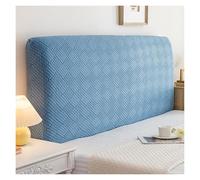 Generico Copri Testiera Elasticizzato, Antipolvere, Decorazione For Camera Da Letto, Morbido Tessuto Protettivo For Proprietari Di Casa E Inquilini, Facile Da Indossare(Dark Blue,180cm*70cm)