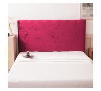 Generico Copri Testiera Elastico Universale Antipolvere For Camere Da Letto, Camere Degli Ospiti E Appartamenti, Tessuto In Poliestere Lavabile Con Comfort For Tutta La Stagione(Red,200cm)