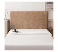 Generico Copri Testiera Elastico Universale Antipolvere For Camere Da Letto, Camere Degli Ospiti E Appartamenti, Tessuto In Poliestere Lavabile Con Comfort For Tutta La Stagione(Brown,160cm)