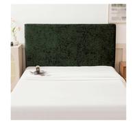 Generico Copri Testiera Elastico Universale Antipolvere For Camere Da Letto, Camere Degli Ospiti E Appartamenti, Tessuto In Poliestere Lavabile Con Comfort For Tutta La Stagione(Dark green,200cm)