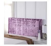 Generico Copri Testiera Elastico Universale Antipolvere For Camere Da Letto, Camere Degli Ospiti E Appartamenti, Tessuto In Poliestere Lavabile Con Comfort For Tutta La Stagione(Light purple,200cm)