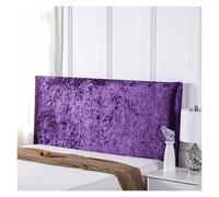 Generico Copri Testiera Elastico Universale Antipolvere For Camere Da Letto, Camere Degli Ospiti E Appartamenti, Tessuto In Poliestere Lavabile Con Comfort For Tutta La Stagione(Purple,120cm)