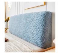 Generico Copri Testiera Elastico Universale For Camera Da Letto, Tessuto In Velluto Morbido For Tutte Le Stagioni, Vestibilità Facile E Design Lavabile.(Light Blue,120cm*60cm)