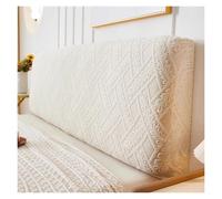Generico Copri Testiera Elastico Universale For Camera Da Letto, Tessuto In Velluto Morbido For Tutte Le Stagioni, Vestibilità Facile E Design Lavabile.(Beige,180cm*60cm)