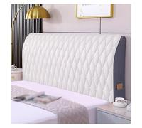 Generico Copri Testiera In Similpelle Resistente Con Design Trapuntato, Traspirante, Ideale For Letti Matrimoniali Queen Size E King Size, Supporto Ergonomico For Case Moderne.(Beige,210cm)