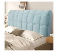 Generico Copri testiera in velluto elasticizzato, antipolvere e rimovibile, morbida fodera for testiera for camere da letto moderne, perfetto for della casa adatto agli animali domestici(Blue,160cm)