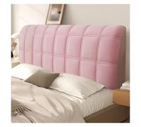 Generico Copri testiera in velluto elasticizzato, antipolvere e rimovibile, morbida fodera for testiera for camere da letto moderne, perfetto for della casa adatto agli animali domestici(rosa,210cm)